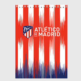 Скетчбук с принтом ATLETICO MADRID. в городе Новоалтайск, 100% бумага
 | 48 листов, плотность листов — 100 г/м2, плотность картонной обложки — 250 г/м2. Листы скреплены сверху удобной пружинной спиралью | atletico madrid | fc | football | football club | sport | атлетико мадрид | испанский футбольный клуб | мадрид | спорт | уефа | униформа | фирменные цвета | фк | футбол | футбольный клуб