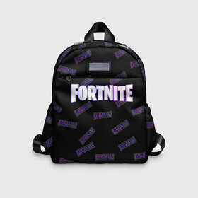 Детский рюкзак 3D с принтом FORTNITE в городе Новоалтайск, 100% полиэстер | лямки с регулируемой длиной, сверху петелька, чтобы рюкзак можно было повесить на вешалку. Основное отделение закрывается на молнию, как и внешний карман. Внутри дополнительный карман. По бокам два дополнительных кармашка | Тематика изображения на принте: archetype | fortnite | fortnite 2 | fortnite x | ikonik | marshmello | raven | архетип | ворон | иконик | маршмелло | фортнайт | фортнайт 2 | фортнайт глава 2