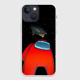 Чехол для iPhone 13 mini с принтом Among Us в городе Новоалтайск,  |  | among us | among us game | among us space | among us игра | amongus | game | space | игра | игроку | казуальная игра | космонавты | космос | одни из нас | скафандры | среди нас | челики | человечки | чубрики | эмонг ас