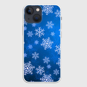 Чехол для iPhone 13 mini с принтом Снежинки. в городе Новоалтайск,  |  | abstract | brand | geometry | sport | texture | абстракция | бренд | геометрия | зима | зимние | классика | летние | минимализм | модные | нг | новогодние | популярные иллюстрации | прикольные картинки | снег | снежинки