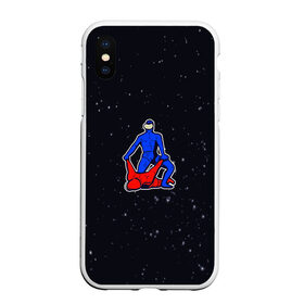 Чехол для iPhone XS Max матовый с принтом AMONG US space fight в городе Новоалтайск, Силикон | Область печати: задняя сторона чехла, без боковых панелей | Тематика изображения на принте: among us | fall guys | gachimuchi | impostor | space | амонг ас | аниме | гачимучи | игры | космос | осень | эстетика