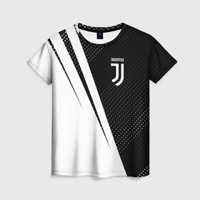 Женская футболка 3D с принтом JUVENTUS / ЮВЕНТУС в городе Новоалтайск, 100% полиэфир ( синтетическое хлопкоподобное полотно) | прямой крой, круглый вырез горловины, длина до линии бедер | ball | club | dtynec | foot | football | italy | juventus | logo | ronaldo | sport | team | дибала | италия | клуб | лого | логотип | логотипы | огмутегы | роналдо | сборная | символ | символы | спорт | форма | футбол | футболист | футболисту | 