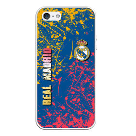 Чехол для iPhone 5/5S матовый с принтом Real Madrid в городе Новоалтайск, Силикон | Область печати: задняя сторона чехла, без боковых панелей | Тематика изображения на принте: football club | futbol club | real | real madrid | real madrid club | люблю футбол | реал | реал мадрид | сантьяго бернабеу | сливочные | фанат | фк реал мадрид | форма | форма игроков | футбол | футбольный клуб