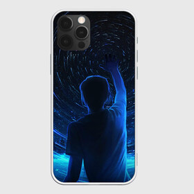 Чехол для iPhone 12 Pro Max с принтом Парень Звезды в городе Новоалтайск, Силикон |  | дотянуться до звёзд | звезды | небо | ночь | парень | рука | тянется