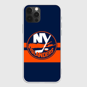 Чехол для iPhone 12 Pro с принтом NY ISLANDERS NHL в городе Новоалтайск, силикон | область печати: задняя сторона чехла, без боковых панелей | Тематика изображения на принте: hockey | islanders | logo | new york | ny | sport | usa | исландерс | логотип | нхл | нью йорк | спорт | хоккей
