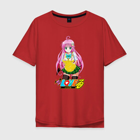 Мужская футболка хлопок Oversize с принтом To Love-Ru: Trouble в городе Новоалтайск, 100% хлопок | свободный крой, круглый ворот, “спинка” длиннее передней части | darkness | girl | kawaii | аниме девушка | золотая тьма | кавайный | лала девилюк | логотипы аниме | любовь и прочие неприятности | милашка | момо | немезида | немезис | няшный | харуна | юки рито | ями | японские