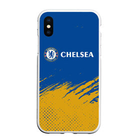 Чехол для iPhone XS Max матовый с принтом CHELSEA F.C. / ЧЕЛСИ в городе Новоалтайск, Силикон | Область печати: задняя сторона чехла, без боковых панелей | chelsea | club | footbal | logo | знак | клуб | логотип | логотипы | символ | символы | форма | футбол | футбольная | футбольный | челси