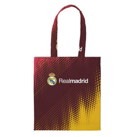 Сумка 3D повседневная с принтом REAL MADRID / РЕАЛ МАДРИД в городе Новоалтайск, 100% полиэстер | Плотность: 200 г/м2; Размер: 34×35 см; Высота лямок: 30 см | football | logo | madrid | real | realmadrid | sport | клуб | лого | логотип | логотипы | мадрид | реал | реалмадрид | символ | символы | спорт | форма | футбол | футбольная