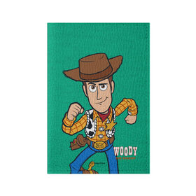 Обложка для паспорта матовая кожа с принтом Woody The Sheriff в городе Новоалтайск, натуральная матовая кожа | размер 19,3 х 13,7 см; прозрачные пластиковые крепления | disney | pixar | toy story | vdkimel | woody | вуди | дисней | история игрушек | пиксар