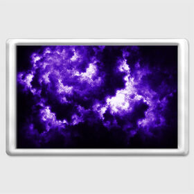 Магнит 45*70 с принтом Purple Clouds в городе Новоалтайск, Пластик | Размер: 78*52 мм; Размер печати: 70*45 | abstraction | clouds | glow | light | purple | purple clouds | texture | абстракция | облака | свет | свечение | текстура | фиолетовые тучи | фиолетовый