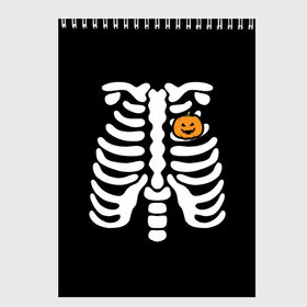 Скетчбук с принтом Halloween в городе Новоалтайск, 100% бумага
 | 48 листов, плотность листов — 100 г/м2, плотность картонной обложки — 250 г/м2. Листы скреплены сверху удобной пружинной спиралью | Тематика изображения на принте: bones | cat | ghost | halloween | monster | zombie | зомби | кладбище | кости | кот | кошка | летучая | монстр | монстры | мышь | приведение | приведения | призрак | призраки | скелет | тыква | хэллоуин