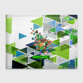 Обложка для студенческого билета с принтом MINECRAFT   МАЙНКРАФТ (S) в городе Новоалтайск, натуральная кожа | Размер: 11*8 см; Печать на всей внешней стороне | Тематика изображения на принте: craft | creeper | dungeon | dungeons | earth | game | logo | mine | minecraft | minecraft dungeons | mobile | online | дунгеонс | земля | зомби | игра | крипер | лого | майкрафт | майнкрафт | онлайн | подземелье