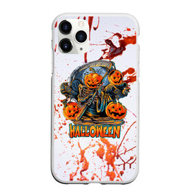 Чехол для iPhone 11 Pro Max матовый Тыква с косой: в городе Новоалтайск, Силикон | |