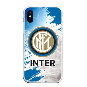 Чехол для iPhone XS Max матовый с принтом INTER / Интер в городе Новоалтайск, Силикон | Область печати: задняя сторона чехла, без боковых панелей | club | footbal | inter | internazionale | logo | milan | знак | интер | интернационале | клуб | логотип | логотипы | милан | символ | символы | форма | футбол | футбольная | футбольный