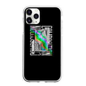 Чехол для iPhone 11 Pro Max матовый с принтом Freek texture в городе Новоалтайск, Силикон |  | Тематика изображения на принте: 17 | freek | textyre | арт | иностранные | картинка | на английском | надписи | помехи | поп | радуга | редактор | текстуры | фрик | цифры | черная