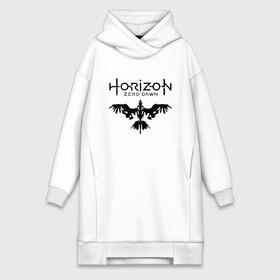 Платье-худи хлопок с принтом HORIZON ZERO DAWN в городе Новоалтайск,  |  | game | horizon zero 2 | horizon zero dawn | древний арсенал | игра. | хоризон | хоризон 2 | хоризон зеро давн