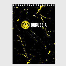 Скетчбук с принтом BORUSSIA / Боруссия в городе Новоалтайск, 100% бумага
 | 48 листов, плотность листов — 100 г/м2, плотность картонной обложки — 250 г/м2. Листы скреплены сверху удобной пружинной спиралью | Тематика изображения на принте: borussia | club | dortmund | footbal | logo | боруссия | дортмунд | знак | клуб | логотип | логотипы | символ | символы | форма | футбол | футбольная | футбольный