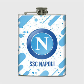 Фляга с принтом SSC NAPOLI / Наполи в городе Новоалтайск, металлический корпус | емкость 0,22 л, размер 125 х 94 мм. Виниловая наклейка запечатывается полностью | Тематика изображения на принте: club | footbal | logo | napoli | ssc | знак | клуб | логотип | логотипы | наполи | символ | символы | форма | футбол | футбольная | футбольный