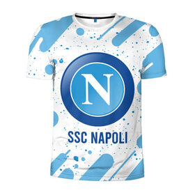 Мужская футболка 3D спортивная с принтом SSC NAPOLI / Наполи в городе Новоалтайск, 100% полиэстер с улучшенными характеристиками | приталенный силуэт, круглая горловина, широкие плечи, сужается к линии бедра | Тематика изображения на принте: club | footbal | logo | napoli | ssc | знак | клуб | логотип | логотипы | наполи | символ | символы | форма | футбол | футбольная | футбольный