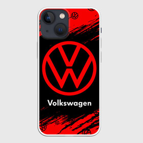Чехол для iPhone 13 mini с принтом VOLKSWAGEN   Фольксваген в городе Новоалтайск,  |  | Тематика изображения на принте: auto | logo | moto | symbol | volkswagen | авто | автомобиль | гонки | знак | лого | логотип | логотипы | марка | машина | мото | символ | символы | фольксваген