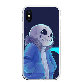 Чехол для iPhone XS Max матовый с принтом UNDERTALE в городе Новоалтайск, Силикон | Область печати: задняя сторона чехла, без боковых панелей | Тематика изображения на принте: sans | undertale | андертале | андертейл | игра | подземная история | подземная сказка | санс | ундертале