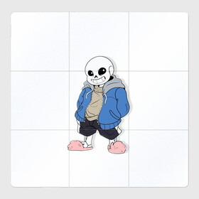 Магнитный плакат 3Х3 с принтом UNDERTALE в городе Новоалтайск, Полимерный материал с магнитным слоем | 9 деталей размером 9*9 см | Тематика изображения на принте: sans | undertale | андертале | андертейл | игра | подземная история | подземная сказка | санс | ундертале
