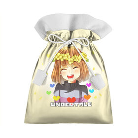 Подарочный 3D мешок с принтом UNDERTALE в городе Новоалтайск, 100% полиэстер | Размер: 29*39 см | sans | undertale | андертале | андертейл | игра | подземная история | подземная сказка | санс | ундертале