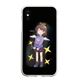 Чехол для iPhone XS Max матовый с принтом UNDERTALE в городе Новоалтайск, Силикон | Область печати: задняя сторона чехла, без боковых панелей | Тематика изображения на принте: sans | undertale | андертале | андертейл | игра | подземная история | подземная сказка | санс | ундертале