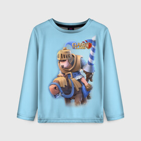 Детский лонгслив 3D с принтом Clash of Clans в городе Новоалтайск, 100% полиэстер | длинные рукава, круглый вырез горловины, полуприлегающий силуэт
 | clash of clans | clash royale | game | supercell | детская | детям | игра | клаш оф кланс | клаш оф кленс | клеш оф кленс | клэш оф кланс | компьютерная игра | пекка