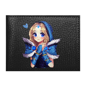 Обложка для студенческого билета с принтом Crystal Maiden  в городе Новоалтайск, натуральная кожа | Размер: 11*8 см; Печать на всей внешней стороне | crystal maiden | зима2020 | кристал мейден | кристалка дота 2 | рилай | снежная королева | цмка из доты