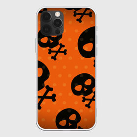 Чехол для iPhone 12 Pro Max с принтом Череп в городе Новоалтайск, Силикон |  | halloween | веселый роджер | праздник | страшный праздник | хэллоуин | череп