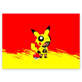 Поздравительная открытка с принтом Brawl stars/Leon pikachu в городе Новоалтайск, 100% бумага | плотность бумаги 280 г/м2, матовая, на обратной стороне линовка и место для марки
 | crow | mortis | pika pika | pokemon go | surge | биби | бравл старс | бравлер | герои | девочкам | детям | джесси | леон пикачу | логотипы игр | малыш | мальчикам | милый | нита | пика пика | пикачу | покебол | покемон