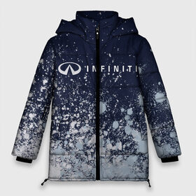 Женская зимняя куртка 3D с принтом INFINITI Инфинити в городе Новоалтайск, верх — 100% полиэстер; подкладка — 100% полиэстер; утеплитель — 100% полиэстер | длина ниже бедра, силуэт Оверсайз. Есть воротник-стойка, отстегивающийся капюшон и ветрозащитная планка. 

Боковые карманы с листочкой на кнопках и внутренний карман на молнии | auto | infiniti | infinity | logo | moto | nissan | symbol | авто | автомобиль | гонки | знак | инфинити | лого | логотип | логотипы | марка | машина | мото | ниссан | символ | символы