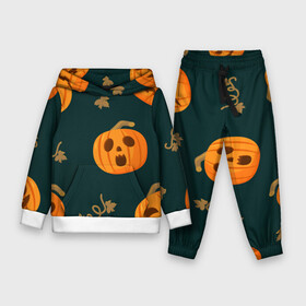 Детский костюм 3D (с толстовкой) с принтом Happy Halloween в городе Новоалтайск,  |  | Тематика изображения на принте: horror | страшный | ужасы | хеллоуин