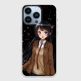 Чехол для iPhone 13 Pro с принтом Май Сакураджима в городе Новоалтайск,  |  | anime | mai sakurajima | seishun buta yarou wa bunny girl senpai no yume wo minai | аниме | вайфу | май сакураджима | этот глупый свин не понимает мечту девочки зайки