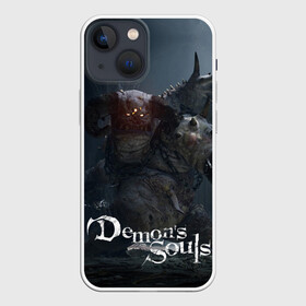Чехол для iPhone 13 mini с принтом Demons Souls в городе Новоалтайск,  |  | armor | dark souls | demons souls | dragon | fire | games | knight | namco bandai | nextgen | playstation 5 | praise the sun | ps5 | броня | восславь солнце | дарк соулс | демон соулс | дракон | игры | некстген | огонь | плейстейшен 5 | пс5 | рыцарь | тем