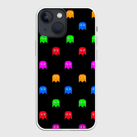 Чехол для iPhone 13 mini с принтом Пакмен в городе Новоалтайск,  |  | pacman | аркады | денди | донки конг | игры | классика | олд | олдскул | пакмен | пакмэн | сега