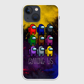 Чехол для iPhone 13 mini с принтом AMONG US. в городе Новоалтайск,  |  | among us | there is impostor among us | амонг ус | игра | мем | предатель среди нас
