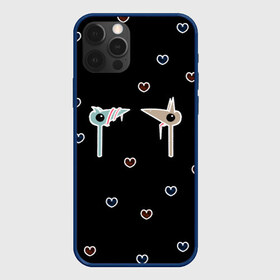 Чехол для iPhone 12 Pro Max с принтом Любовная история в городе Новоалтайск, Силикон |  | индивидуальность | любовь | мультик | противоположности | роман | уши | фэнтези | язык