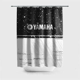 Штора 3D для ванной с принтом YAMAHA MOTOR / Ямаха в городе Новоалтайск, 100% полиэстер | плотность материала — 100 г/м2. Стандартный размер — 146 см х 180 см. По верхнему краю — пластиковые люверсы для креплений. В комплекте 10 пластиковых колец | auto | logo | moto | motor | symbol | yamaha | авто | автомобиль | гонки | знак | лого | логотип | логотипы | марка | машина | мото | мотоцикл | мотоциклы | символ | символы | ямаха