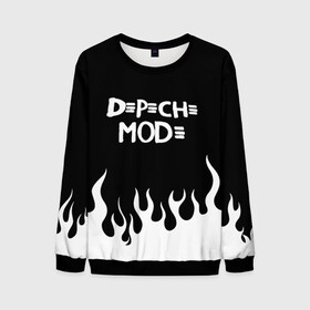 Мужской свитшот 3D с принтом Depeche Mode в городе Новоалтайск, 100% полиэстер с мягким внутренним слоем | круглый вырез горловины, мягкая резинка на манжетах и поясе, свободная посадка по фигуре | depeche mode | альтернативный | вестник моды | депеш мод | дэйв гаан | индастриал | мартин гор | музыка | новая волна | рок | синти поп | электроник | энди флетчер