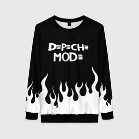 Женский свитшот 3D с принтом Depeche Mode в городе Новоалтайск, 100% полиэстер с мягким внутренним слоем | круглый вырез горловины, мягкая резинка на манжетах и поясе, свободная посадка по фигуре | depeche mode | альтернативный | вестник моды | депеш мод | дэйв гаан | индастриал | мартин гор | музыка | новая волна | рок | синти поп | электроник | энди флетчер