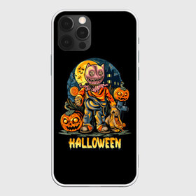 Чехол для iPhone 12 Pro Max с принтом Halloween в городе Новоалтайск, Силикон |  | Тематика изображения на принте: 31 октября | halloween | halowen | ведьма | день всех святых | джек | костюм | кровь | лого | монстр | надпись | праздник | приведение | призрак | светильник | символ | страшная | тыква | ужасы | хеллоуин | хеллуин