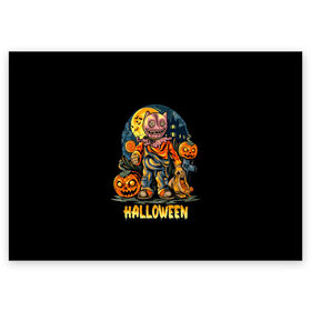 Поздравительная открытка с принтом Halloween в городе Новоалтайск, 100% бумага | плотность бумаги 280 г/м2, матовая, на обратной стороне линовка и место для марки
 | 31 октября | halloween | halowen | ведьма | день всех святых | джек | костюм | кровь | лого | монстр | надпись | праздник | приведение | призрак | светильник | символ | страшная | тыква | ужасы | хеллоуин | хеллуин