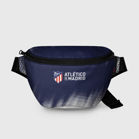 Поясная сумка 3D с принтом ATLETICO MADRID / Атлетико в городе Новоалтайск, 100% полиэстер | плотная ткань, ремень с регулируемой длиной, внутри несколько карманов для мелочей, основное отделение и карман с обратной стороны сумки застегиваются на молнию | atletico | club | footbal | logo | madrid | атлетико | знак | клуб | логотип | логотипы | мадрид | символ | символы | форма | футбол | футбольная | футбольный