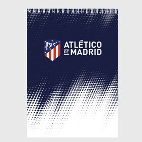 Скетчбук с принтом ATLETICO MADRID / Атлетико в городе Новоалтайск, 100% бумага
 | 48 листов, плотность листов — 100 г/м2, плотность картонной обложки — 250 г/м2. Листы скреплены сверху удобной пружинной спиралью | atletico | club | footbal | logo | madrid | атлетико | знак | клуб | логотип | логотипы | мадрид | символ | символы | форма | футбол | футбольная | футбольный