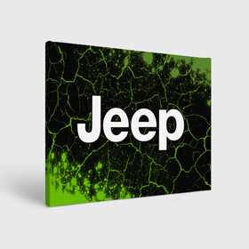 Холст прямоугольный с принтом JEEP / Джип в городе Новоалтайск, 100% ПВХ |  | auto | jeep | logo | moto | symbol | авто | автомобиль | гонки | джип | знак | лого | логотип | логотипы | марка | машина | мото | символ | символы
