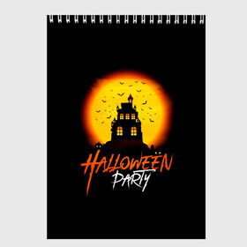Скетчбук с принтом Halloween в городе Новоалтайск, 100% бумага
 | 48 листов, плотность листов — 100 г/м2, плотность картонной обложки — 250 г/м2. Листы скреплены сверху удобной пружинной спиралью | 31 октября | halloween | halowen | ведьма | день всех святых | джек | костюм | кровь | лого | монстр | надпись | праздник | приведение | призрак | светильник | символ | страшная | тыква | ужасы | хеллоуин | хеллуин