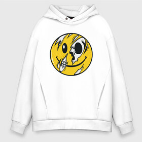 Мужское худи Oversize хлопок с принтом Haloween smile в городе Новоалтайск, френч-терри — 70% хлопок, 30% полиэстер. Мягкий теплый начес внутри —100% хлопок | боковые карманы, эластичные манжеты и нижняя кромка, капюшон на магнитной кнопке | Тематика изображения на принте: blood | diablo | haloween | horror | дьявол | зомби | кости | кровь | мясо | страшилка | ужасы | хеллоуин | хелоуин
