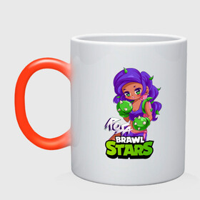 Кружка хамелеон с принтом Rosa Brawl Stars в городе Новоалтайск, керамика | меняет цвет при нагревании, емкость 330 мл | Тематика изображения на принте: anime | brawl | brawl stars | brawlstars | brawl_stars | panny | rosa | аниме | бравл | бравлстарс | девочка | девушка | манга | роза | роса